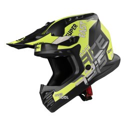 Acerbis Helm Profile Junior Schwarz Neongelb