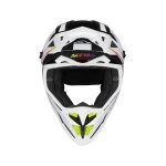 Acerbis Helm T711 Schwarz Weiß