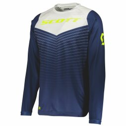 Scott Jersey 350 Dirt Evo Trikot Blau Grau